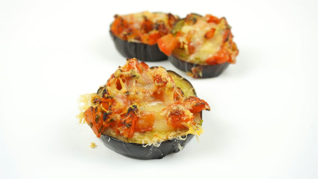 Baked eggplant